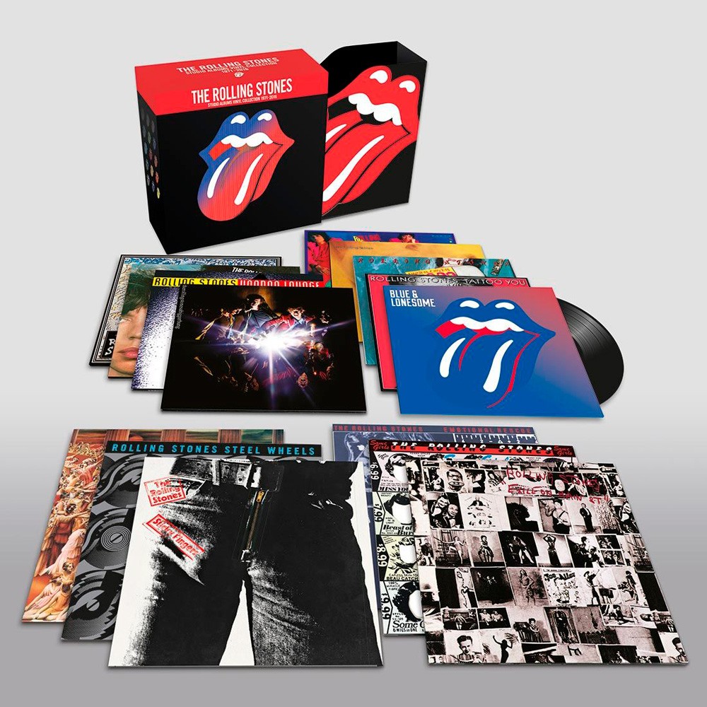 The Rolling Stones 15 lp en caja