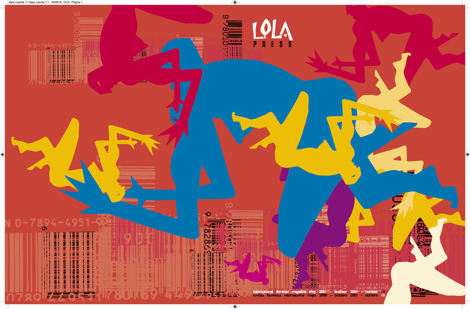 Revista Lola Press. (19) 21. x 29 cm. 4 tintas