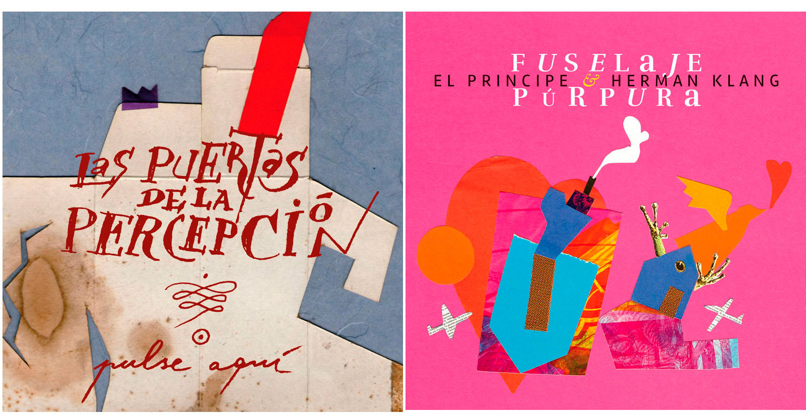 Las puertas de la persepción - Fuselaje púrpura. El Principe & Herman Klang (H K editores) (2018) 4 tintas